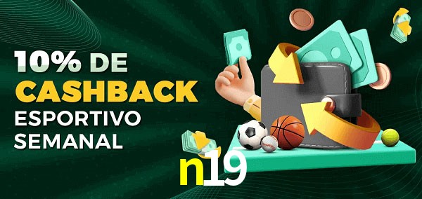 10% de bônus de cashback na n19